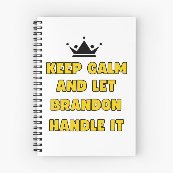Item preview,  keep calm and let brandon handle it designed and sold by Innovational.