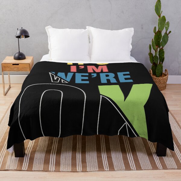 Item preview, It's I'm we're ok - Mentalhealth gift for birthday designed and sold by Desibeau.