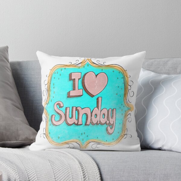 Item preview, i love sunday designed and sold by rachidloucif.