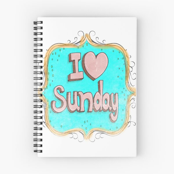 Item preview, i love sunday designed and sold by rachidloucif.