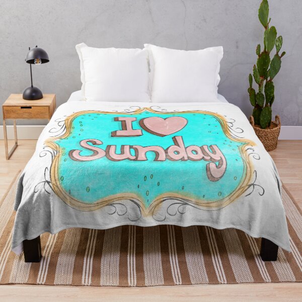 Item preview, i love sunday designed and sold by rachidloucif.