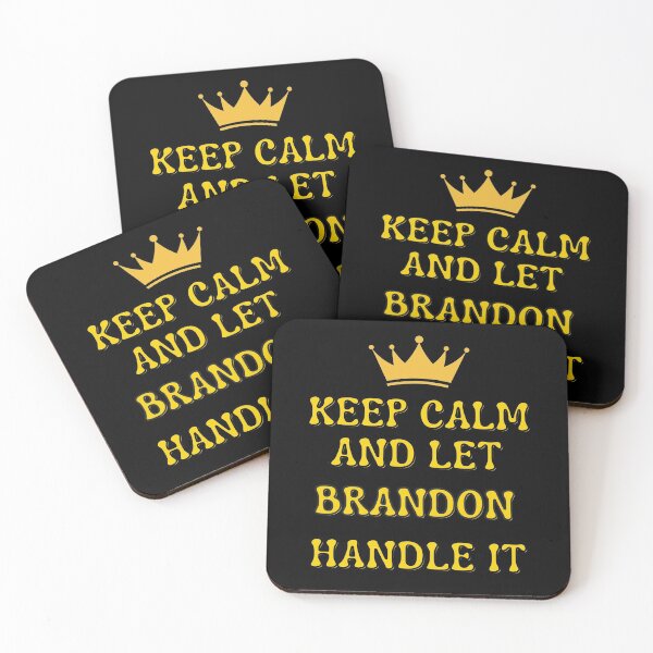 Item preview,  keep calm and let brandon handle it designed and sold by Innovational.