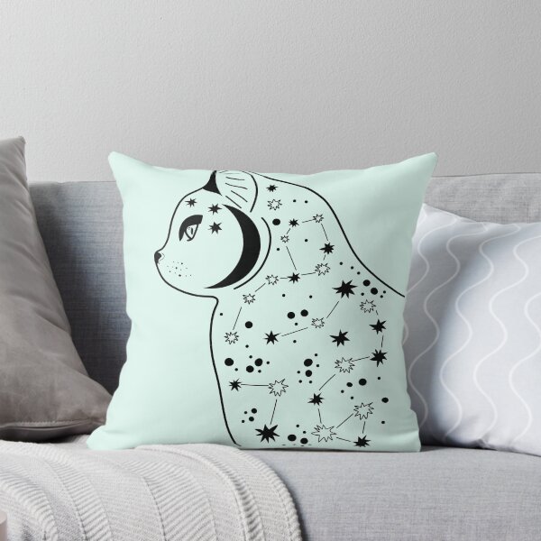 Item preview, cosmic cat illustration  designed and sold by Hoetoons.