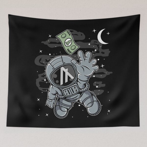 Item preview, Astronaut Reaching Out Algorand ALGO Coin To The Moon Crypto Token Cryptocurrency Blockchain Wallet HODL designed and sold by AdamRoberts90.