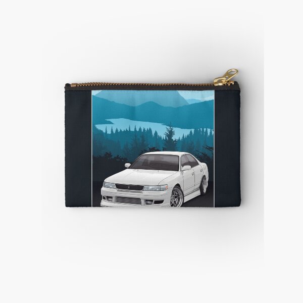Item preview, Chaser JZX90 with mountains background designed and sold by ArtyMotive.