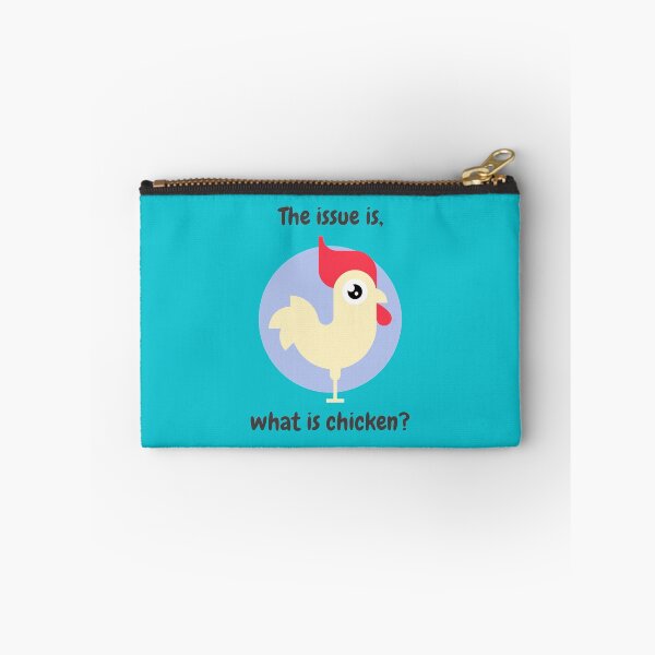 Item preview, The Issue is, What is Chicken Sticker designed and sold by SvenSteffensmei.