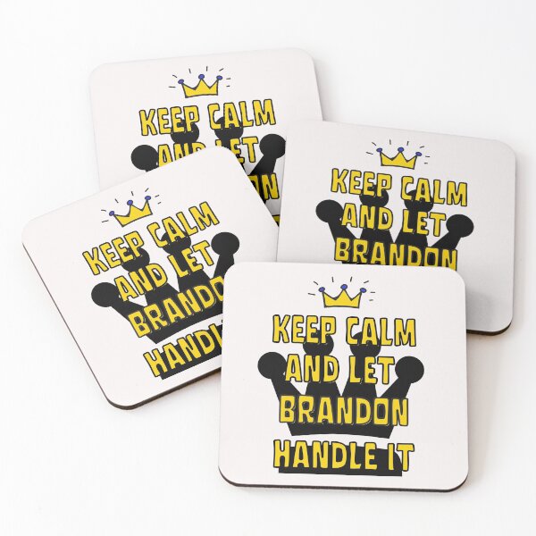 Item preview,   keep calm and let brandon handle it designed and sold by Innovational.