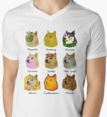 A Brief History of Doge Artists Men's V-Neck T-Shirt