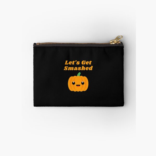 Item preview, Halloween Lets Get Smashed Cute Kawaii Smiling Pumpkin  designed and sold by thjamarioyzd.