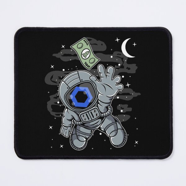 Item preview, Astronaut Reaching Out Chainlink LINK Coin To The Moon Crypto Token Cryptocurrency Blockchain Wallet HODL designed and sold by AdamRoberts90.