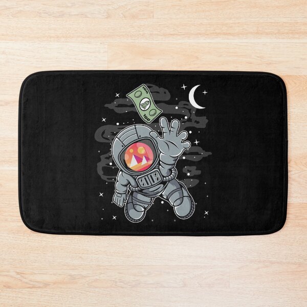 Item preview, Astronaut Reaching Out Decentraland MANA Coin To The Moon Crypto Token Cryptocurrency Blockchain Wallet HODL designed and sold by AdamRoberts90.