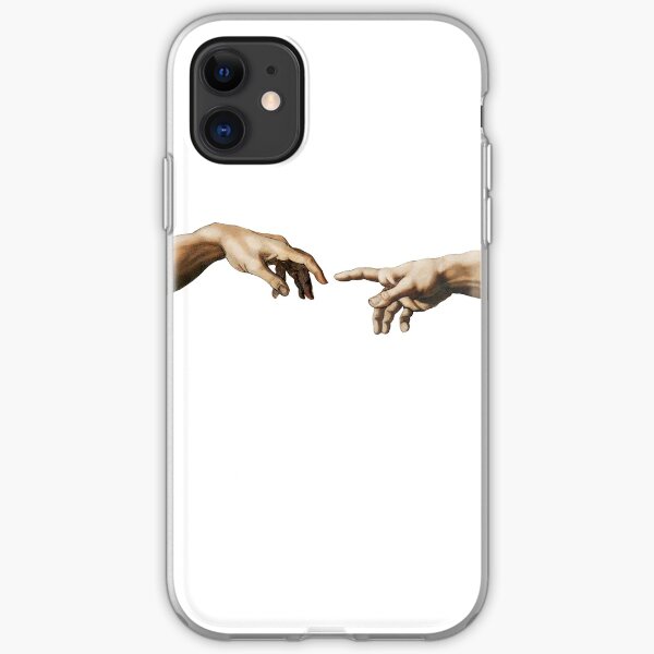 creation of adam iPhone Soft Case