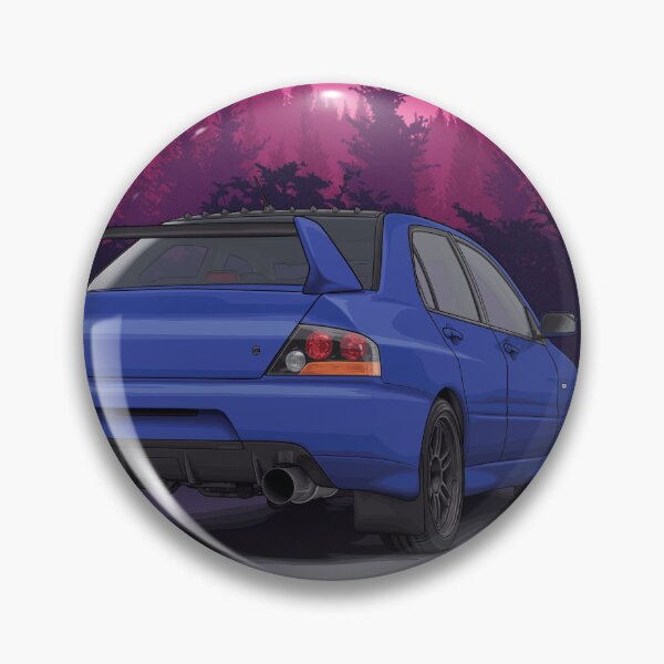 Item preview,  Evo 9 illustration with mountains background designed and sold by ArtyMotive.
