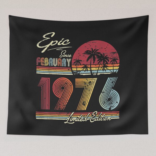 Item preview, Epic Since February 1976 46th Year Old Birthday designed and sold by romanl3.