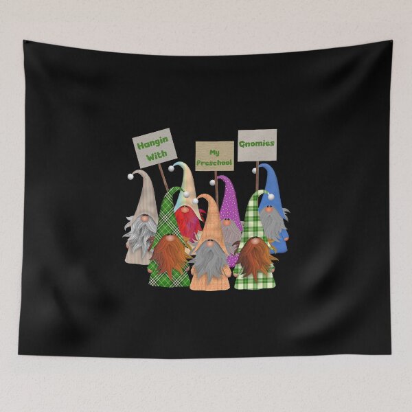 Item preview, Hangin With My Preschool Gnomies , funny  designed and sold by laamriya974.