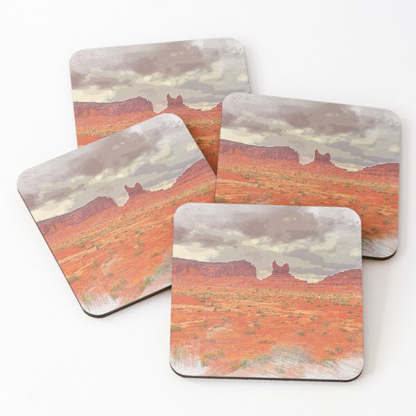 Item preview, Arizona Kayenta Monument Valley Watercolor designed and sold by Dingy Designs.