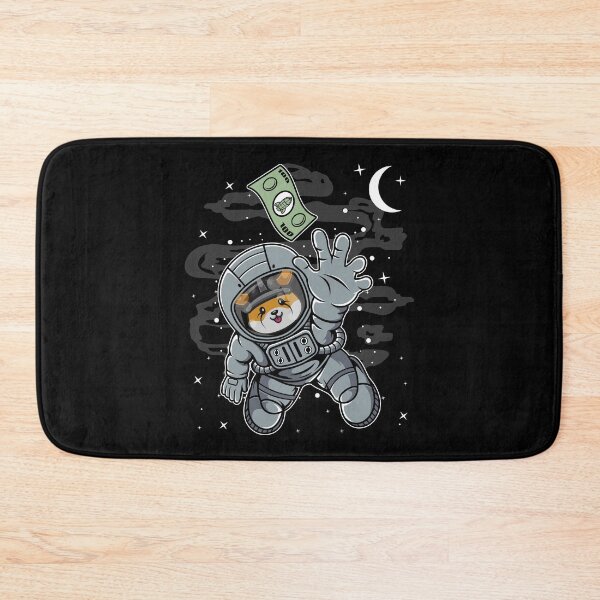 Item preview, Astronaut Reaching Out Floki Inu Coin To The Moon Crypto Token Cryptocurrency Blockchain Wallet HODL designed and sold by AdamRoberts90.