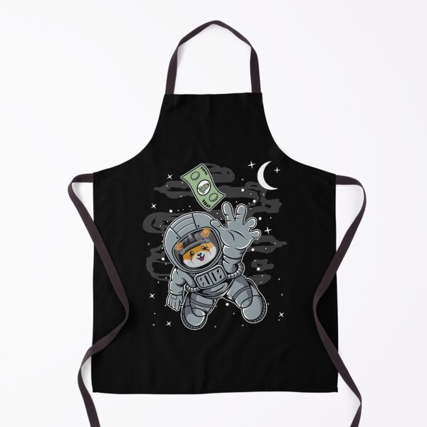 Item preview, Astronaut Reaching Out Floki Inu Coin To The Moon Crypto Token Cryptocurrency Blockchain Wallet HODL designed and sold by AdamRoberts90.