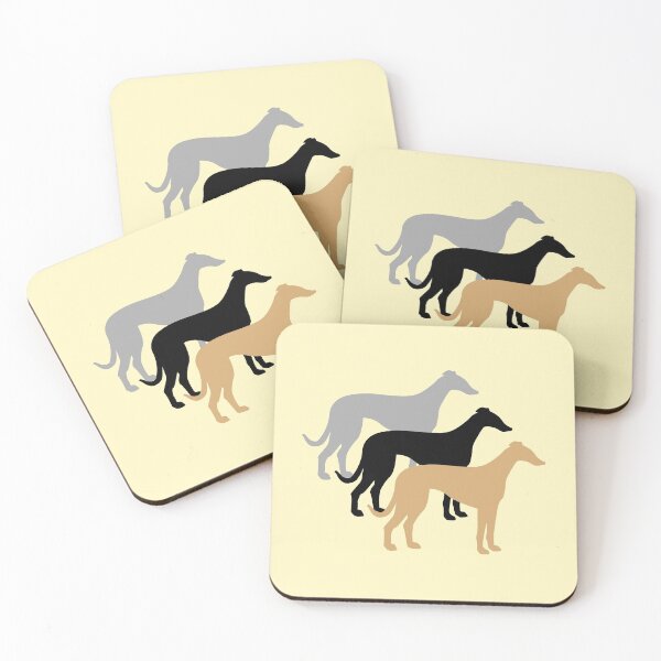 Item preview, Greyhound family drawing designed and sold by Blondiabshop.