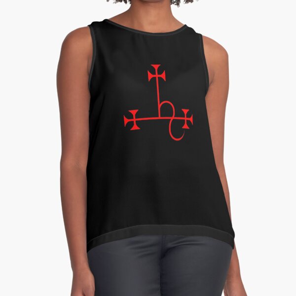 Item preview, Lilith - Goetia style sigil - uncircled (red) designed and sold by Shadow Kingdom.