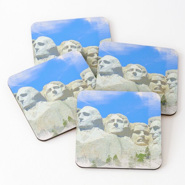 Item preview, Mount Rushmore Monument Landmark Watercolor designed and sold by Dingy Designs.