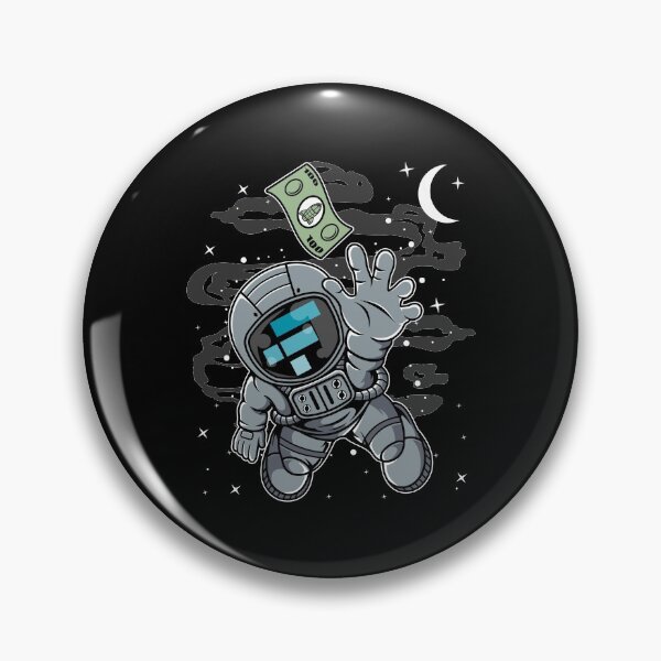 Item preview, Astronaut Reaching Out FTX Coin To The Moon Crypto Token Cryptocurrency Blockchain Wallet HODL designed and sold by AdamRoberts90.