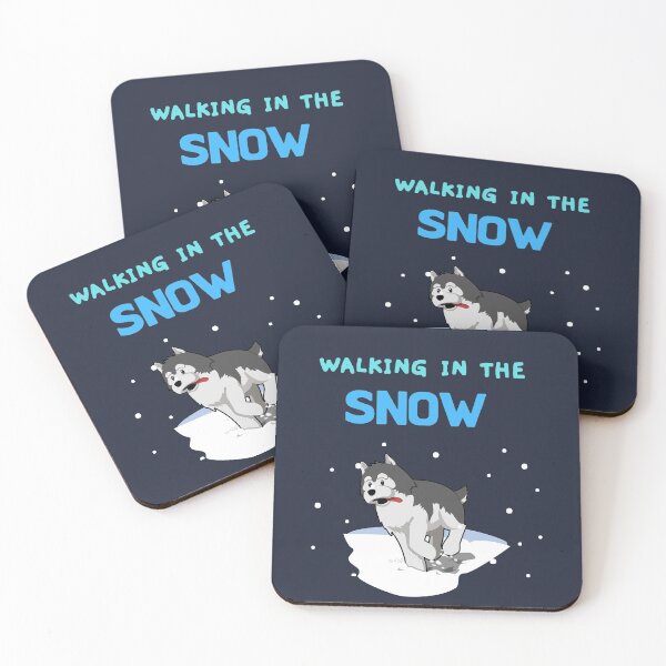 Item preview, Walking in the snow dog designed and sold by AmonRa16.