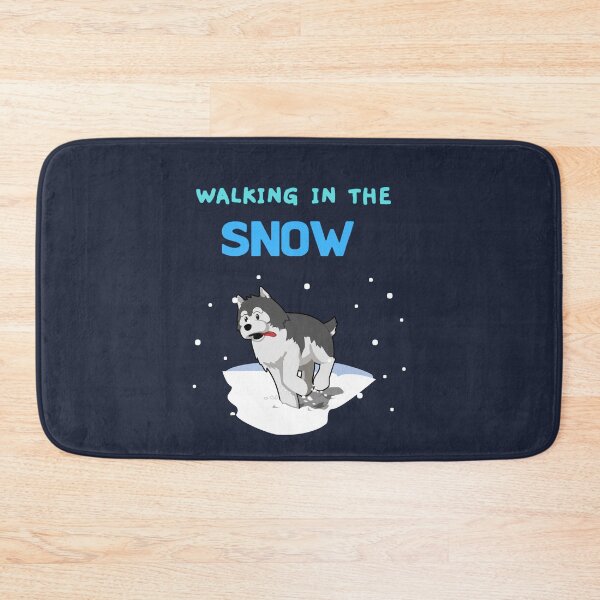 Item preview, Walking in the snow dog designed and sold by AmonRa16.