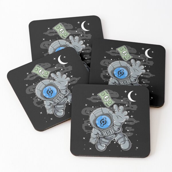 Item preview, Astronaut Reaching Out Helium HNT Coin To The Moon Crypto Token Cryptocurrency Blockchain Wallet HODL designed and sold by AdamRoberts90.