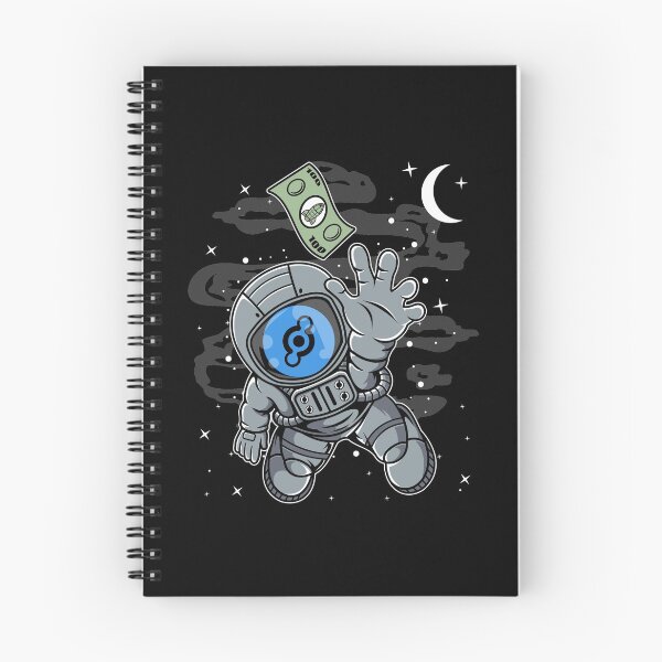 Item preview, Astronaut Reaching Out Helium HNT Coin To The Moon Crypto Token Cryptocurrency Blockchain Wallet HODL designed and sold by AdamRoberts90.