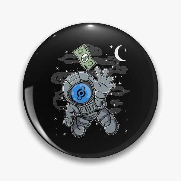 Item preview, Astronaut Reaching Out Helium HNT Coin To The Moon Crypto Token Cryptocurrency Blockchain Wallet HODL designed and sold by AdamRoberts90.