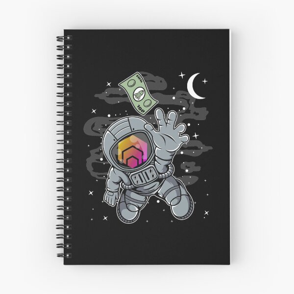 Item preview, Astronaut Reaching Out HEX Coin To The Moon Crypto Token Cryptocurrency Blockchain Wallet HODL designed and sold by AdamRoberts90.