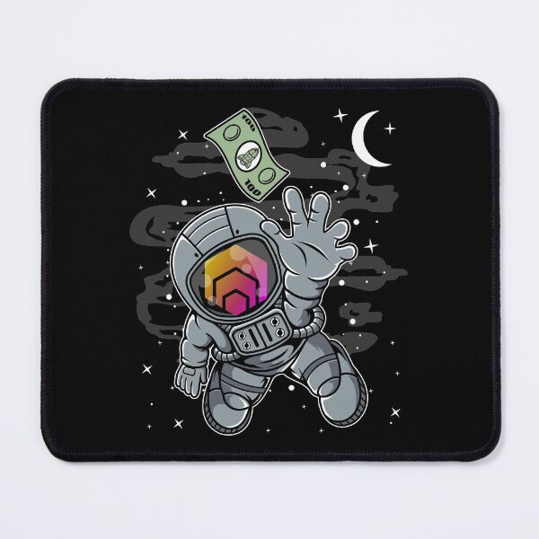 Item preview, Astronaut Reaching Out HEX Coin To The Moon Crypto Token Cryptocurrency Blockchain Wallet HODL designed and sold by AdamRoberts90.