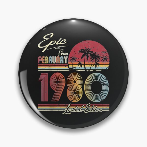 Item preview, Epic Since February 1980 42nd Year Old Birthday designed and sold by romanl3.