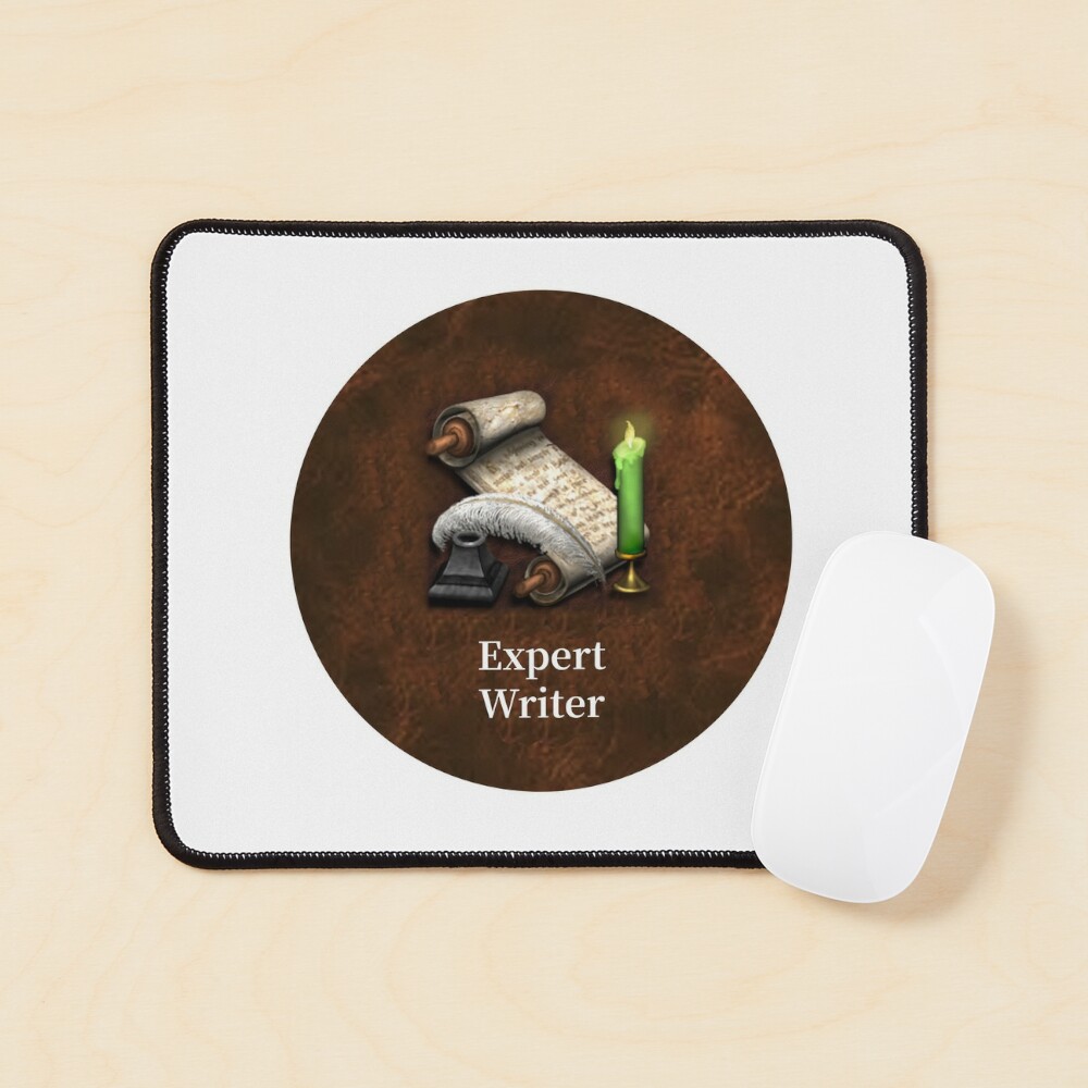 Expert Writer - Heroes of Might and Magic III expert writer skill Mouse Pad