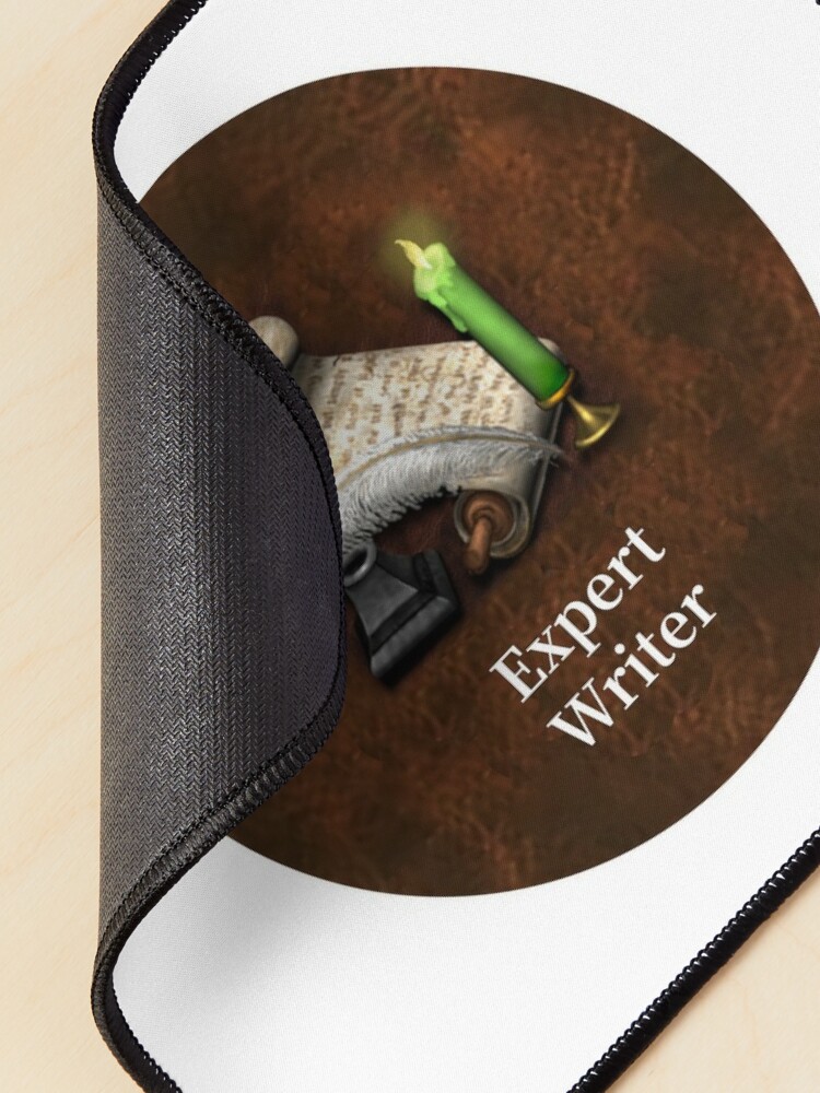 Alternate view of Expert Writer - Heroes of Might and Magic III expert writer skill Mouse Pad