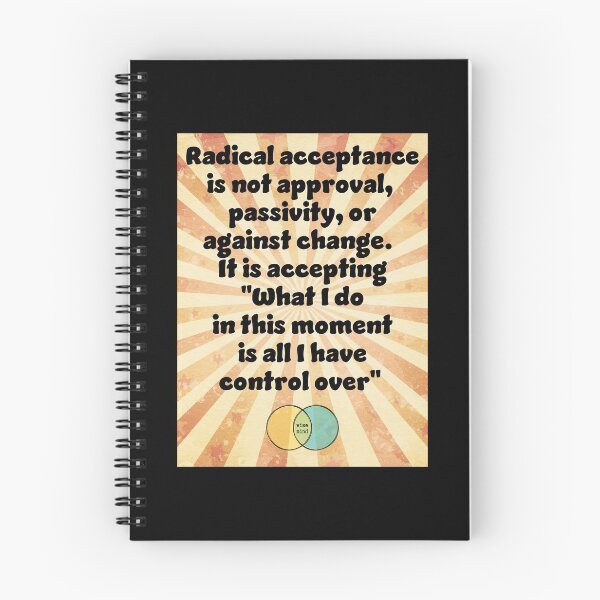 Item preview, Mental Health Awareness. Mental Health Matters. Wise Mind. DBT Skill. Radical Acceptance. You are worthy of care. designed and sold by Orianah.