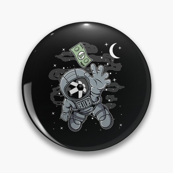 Item preview, Astronaut Reaching Out Quant QNT Coin To The Moon Crypto Token Cryptocurrency Blockchain Wallet HODL designed and sold by AdamRoberts90.