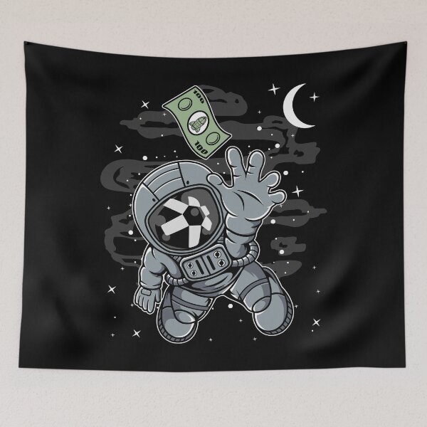 Item preview, Astronaut Reaching Out Quant QNT Coin To The Moon Crypto Token Cryptocurrency Blockchain Wallet HODL designed and sold by AdamRoberts90.