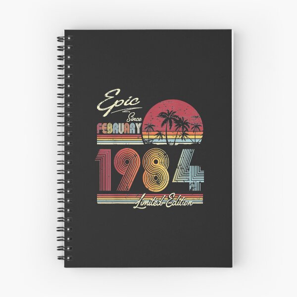 Item preview, Epic Since February 1984 38th Year Old Birthday designed and sold by romanl3.