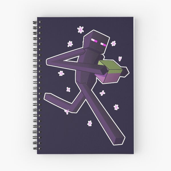Aperçu de l'œuvre Enderman avec bloc d'herbe créée et vendue par ddkart.