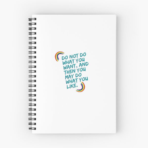 Item preview, “Do not do what you want, and then you may do what you like.” designed and sold by storeAN.