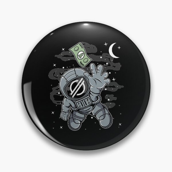 Item preview, Astronaut Reaching Out Stellar XLM Coin To The Moon Crypto Token Cryptocurrency Blockchain Wallet HODL designed and sold by AdamRoberts90.