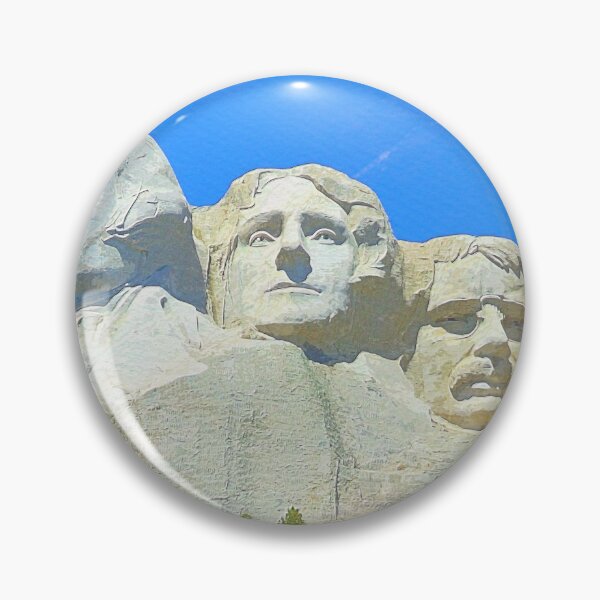 Item preview, Mount Rushmore Monument Landmark Watercolor designed and sold by Dingy Designs.