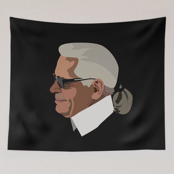 Item preview, Karl drawing designed and sold by Blondiabshop.