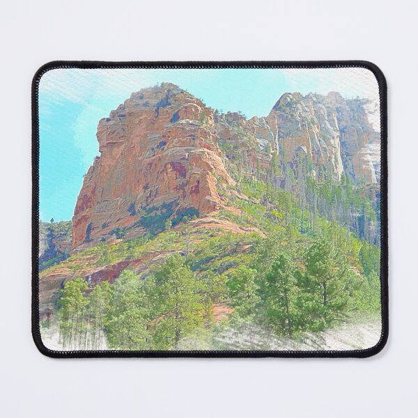 Item preview, Arizona Slide Rock Watercolor Painting designed and sold by Dingy Designs.
