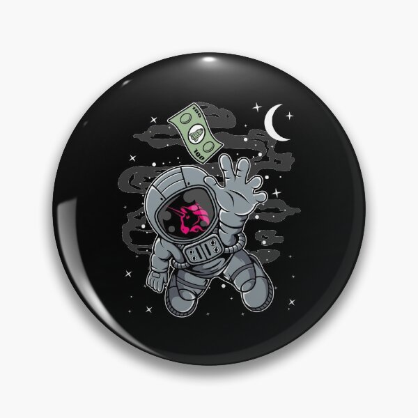 Item preview, Astronaut Reaching Out Uniswap UNI Coin To The Moon Crypto Token Cryptocurrency Blockchain Wallet HODL designed and sold by AdamRoberts90.