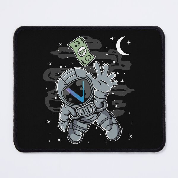 Item preview, Astronaut Reaching Out Vechain VET Coin To The Moon Crypto Token Cryptocurrency Blockchain Wallet HODL designed and sold by AdamRoberts90.