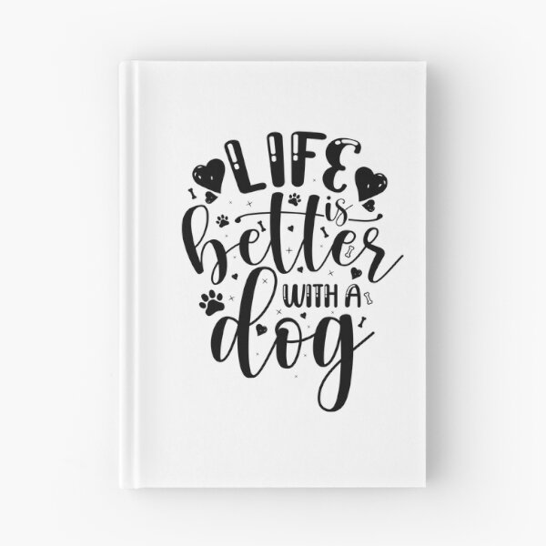 Item preview, Life Is Better with A Dog - Cool Design Gift Idea for Dog Lovers designed and sold by Prince - Bestseller ★★★★★.