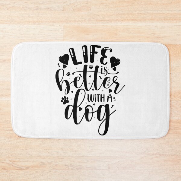 Item preview, Life Is Better with A Dog - Cool Design Gift Idea for Dog Lovers designed and sold by Prince - Bestseller ★★★★★.
